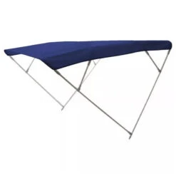 Bimini Alu Brossé 4 Arceaux - Bleu - ORANGEMARINE 225 (largeur) X 140 (hauteur) X 255 (longueur) Cm - BLEU