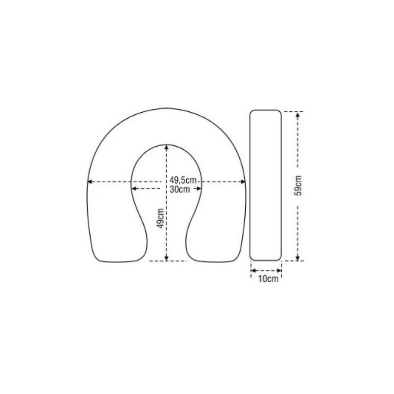 BOUÉE DE SAUVETAGE LALIZAS FER À CHEVAL "QUICK RD" 145N – Image 4