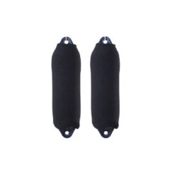 CHAUSSETTE PARE-BATTAGE SÉRIE F SIMPLE ÉPAISSEUR - FENDRESS F5 (x2) - 76 X 30 Cm (Longueur X Diamètre Max) - NOIR