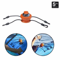 PLASTIMO COMPAS POUR KAYAK OFF 55 KAYAK ORANGE Z/ABC