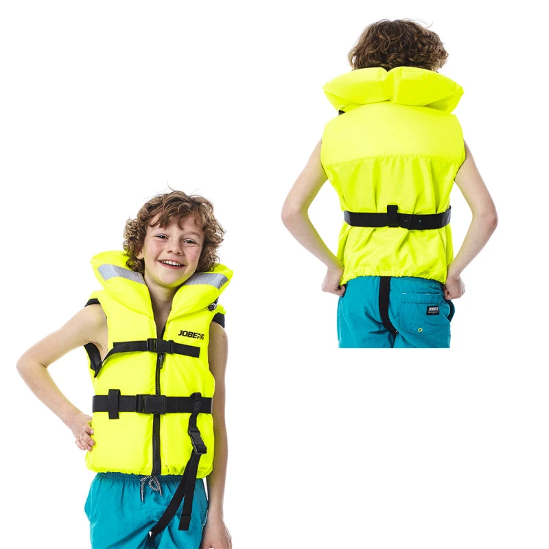 GILET DE FLOTTABILITE JOBE COMFORT BOATING JAUNE ENFANT – Image 2