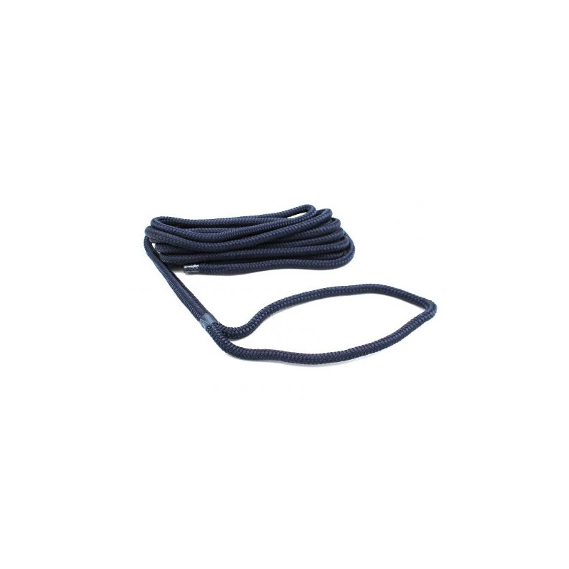 PACK AMARRAGE SOUPLE DOUBLE TRESSE POLYESTER AVEC ĂPISSURE NAVY 10mm X 6m â Image 3