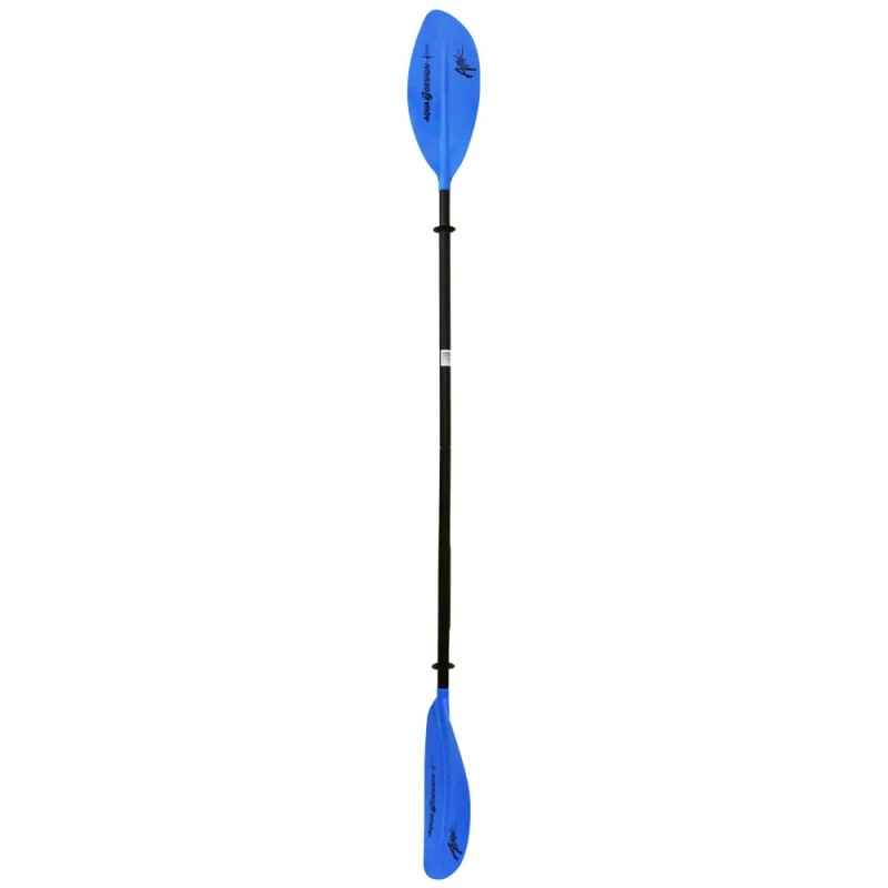 PAGAIE KAYAK AQUADESIGN ATTAK 4 PARTIES 220CM Bleu â Image 7