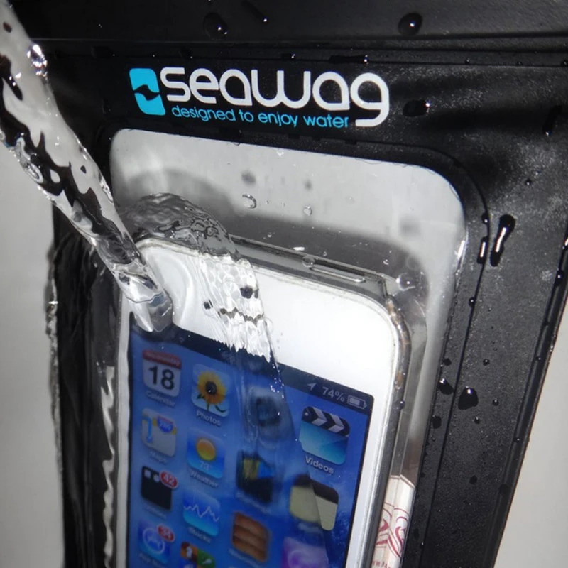 POCHETTE ETANCHE SMARTPHONE SEAWAG ORANGE – Image 3