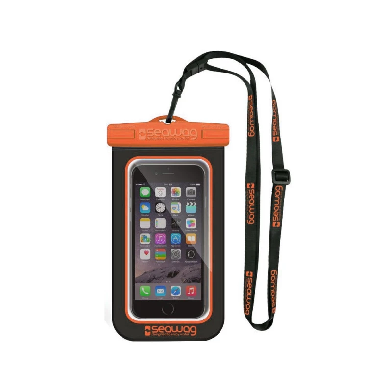 POCHETTE ETANCHE SMARTPHONE SEAWAG ORANGE – Image 4