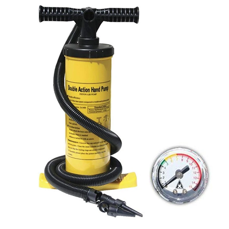 POMPE DOUBLE ACTION AVEC MANOMETRE ADVANCED ELEMENTS