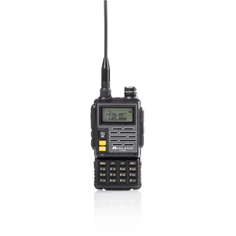 RADIO BI BANDE VHF UHF 2W MIDLAND CT690 – Image 2
