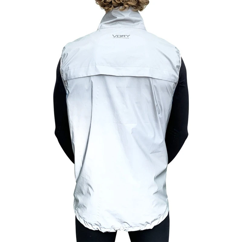 Veste 1/2 Zip Vdry Gris Refléchissant VAIKOBI – Image 3