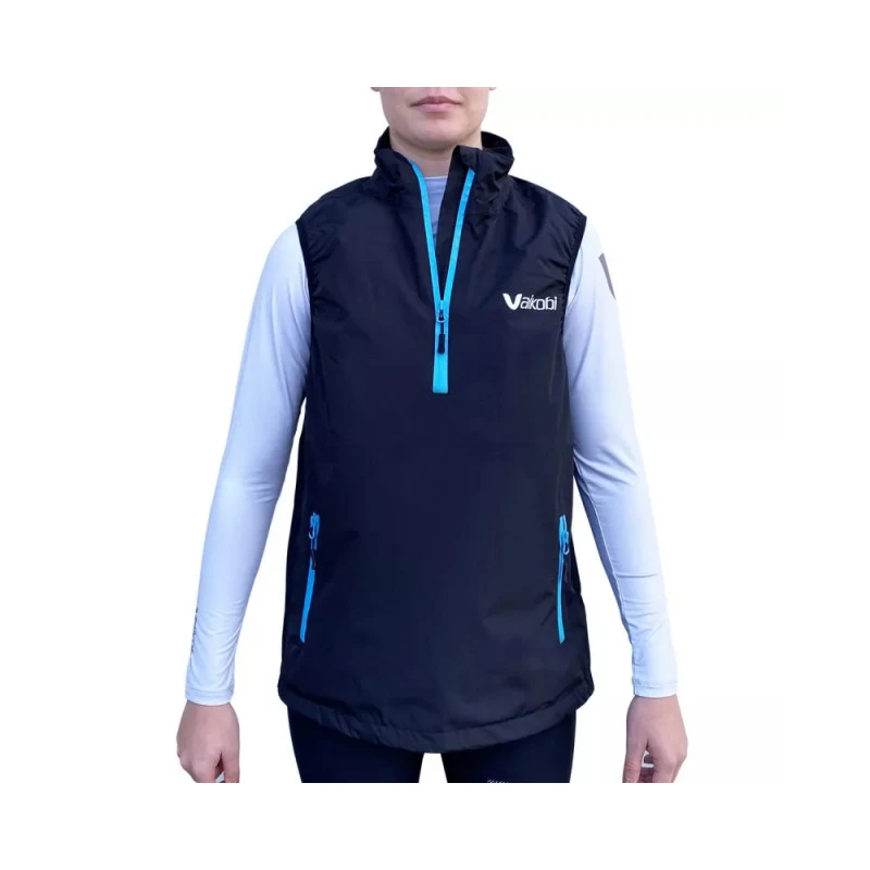 Veste 1/2 Zip VDRY PERFORMANCE Noir VAIKOBI – Image 3